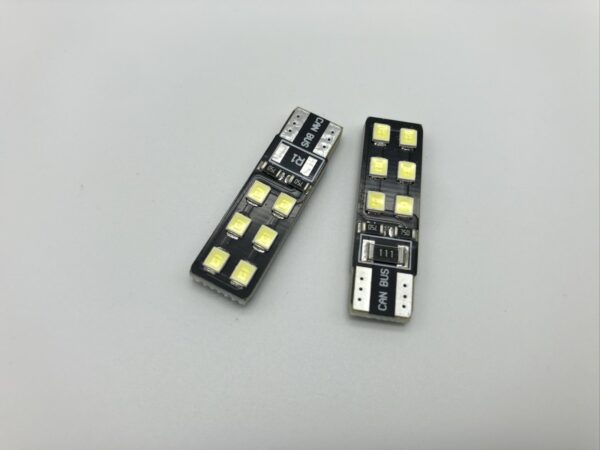 Led sijalica T10 2835  12smd   1.44w 12v