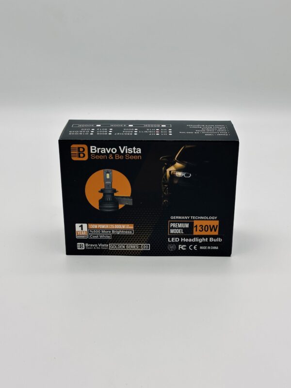 BravoVista H4 Led Sijalice Golden Series C20