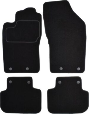 Tepih patosnice za ASTON MARTIN DB7 ( V12) Steering wheel on the right (2000 - 2003)