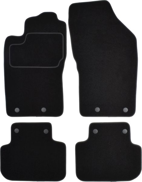 Tepih patosnice za ASTON MARTIN DB7 ( V12) Steering wheel on the right (2000 - 2003)